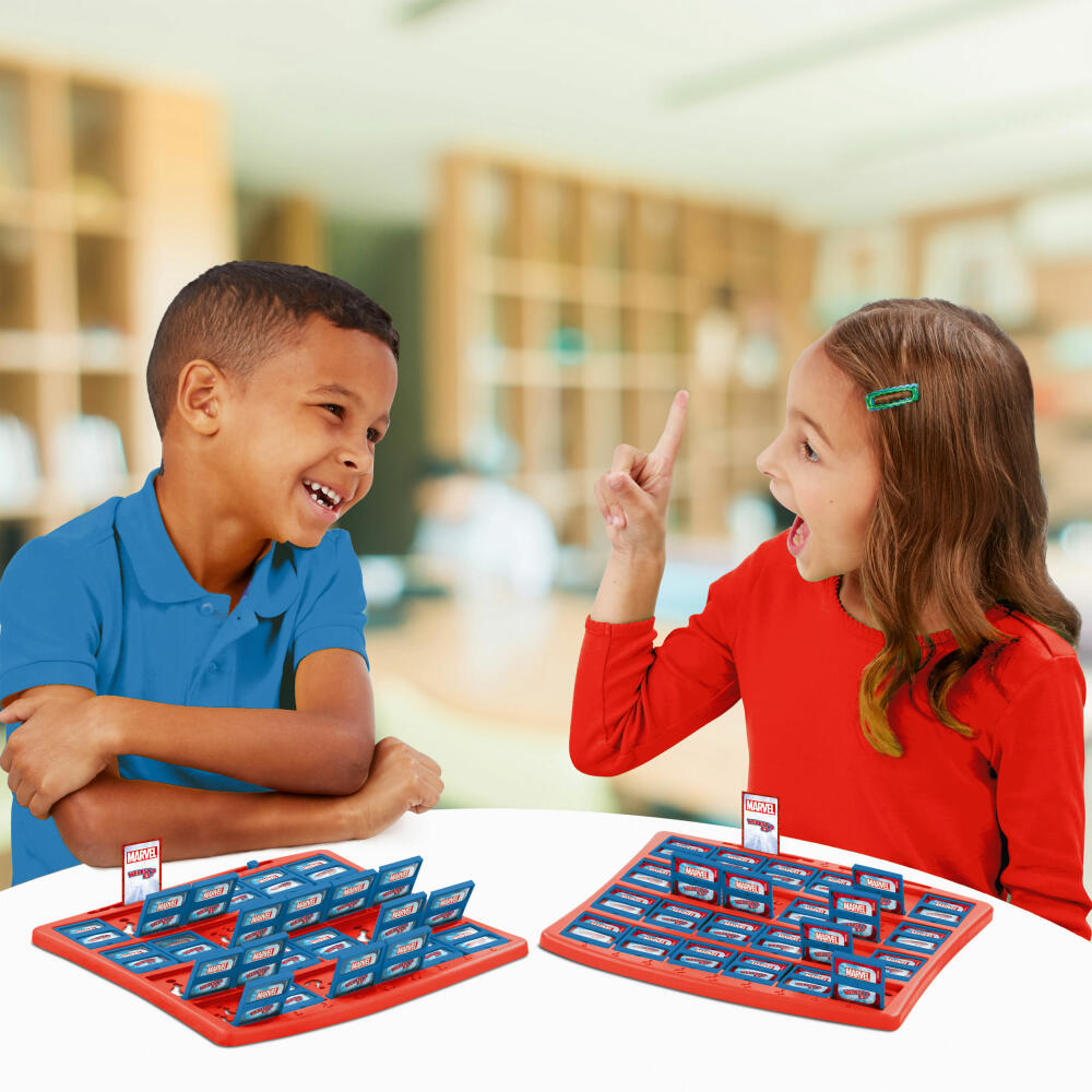 Winning Moves Who is it? Marvel, guessing game, board game, family game, 48459