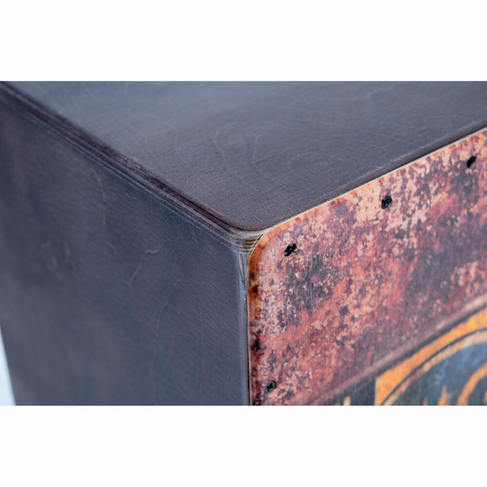Voggenreiter Volt Cool Cajon 2 Motor Oil, Trommelkiste, Rythmusinstrument, Birkenholz, 48.5 cm, 1278