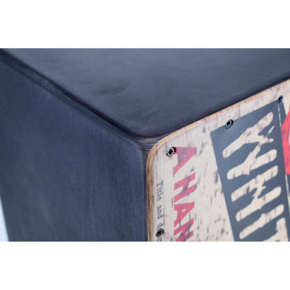 Voggenreiter Volt Cool Cajon 2 The Birch, Trommelkiste, Rythmusinstrument, Birkenholz, 48.5 cm, 1280