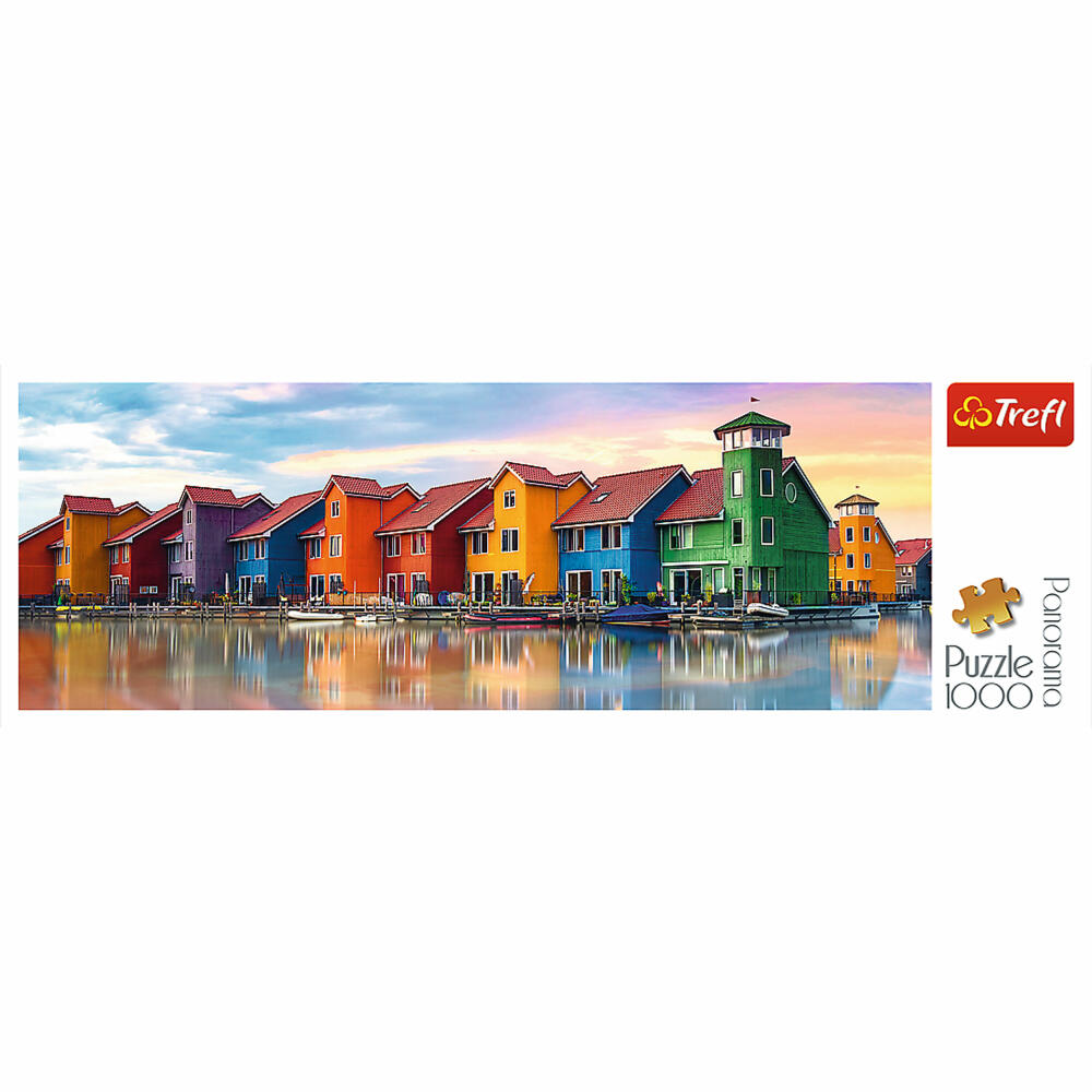 Trefl Panorama-Puzzle Groningen, Niederlande, Querformat, 1000 Teile, 97 x 34 cm, 29034