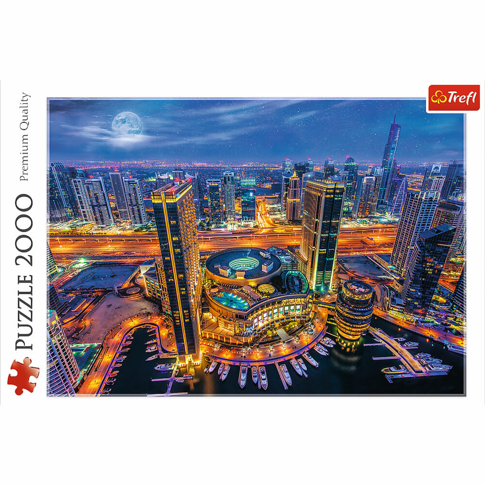 Trefl Puzzle Lights of Dubai, 2000 pieces, 96.1 x 68.2 cm, 27094