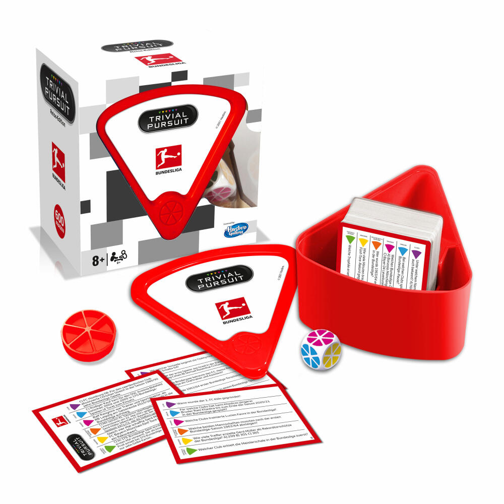 Winning Moves Trivial Pursuit Bundesliga, card game, quiz game, board game, knowledge game, 47292