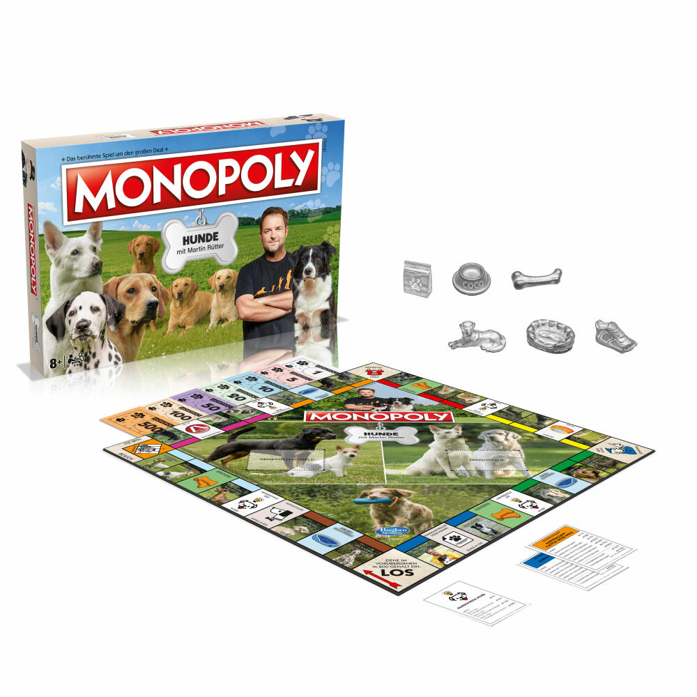 Winning Moves Monopoly - Dogs, board game, children's game, parlor game, from 6 years, WM03442-GER-6