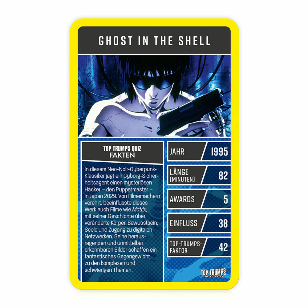 Winning Moves Top Trumps- Anime Collectables, Trumpfspiel, Kartenspiel, Familienspiel, ab 8 Jahren, WM04065-GER-6