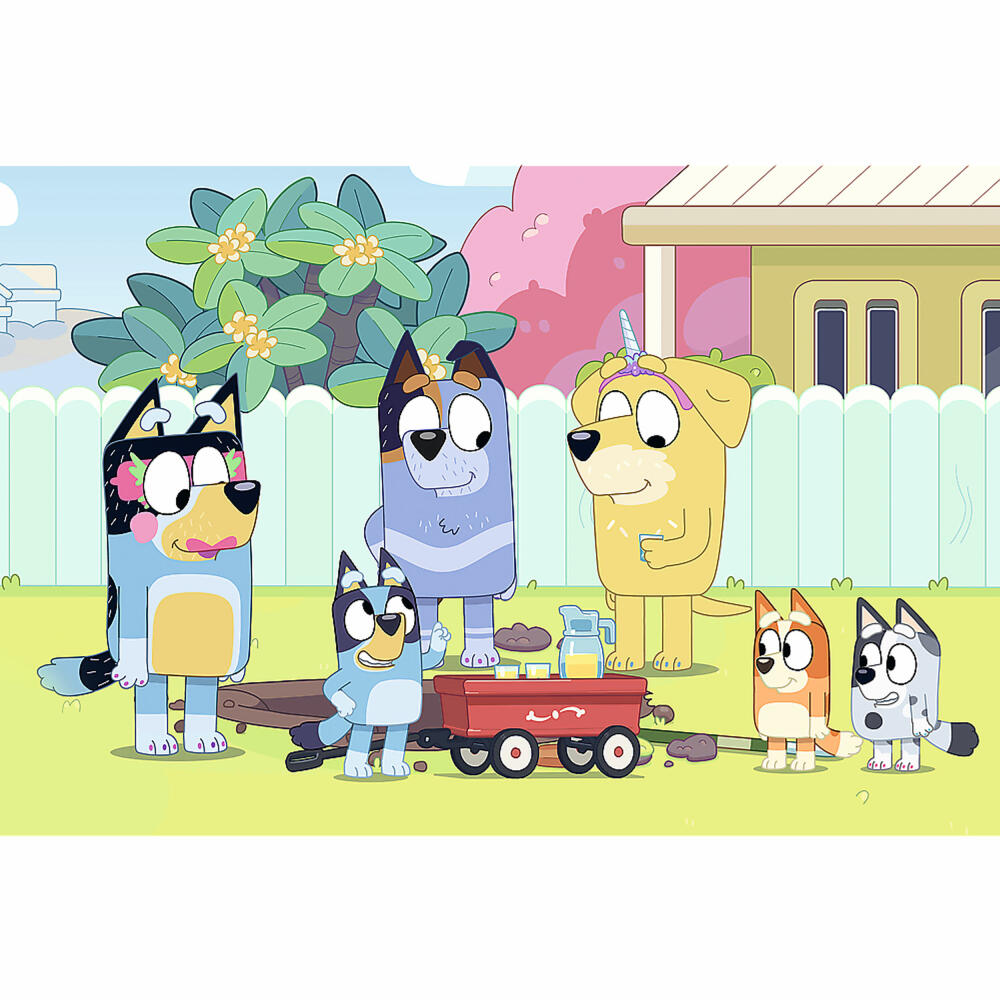 Trefl Puzzle Bluey, children's puzzle, 100 pieces, 41 x 27.5 cm, 16471
