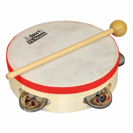 Voggenreiter Percussion-Set, 11-tlg., Maracas, Trommel, Triangel, Egg-Shaker, Kleines Tamburin, Schellenkranz