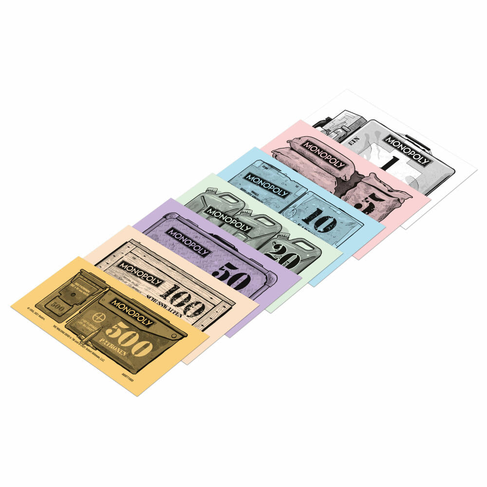 Winning Moves Monopoly The Walking Dead, Board Game, Parlor Game, Family Game, 43287