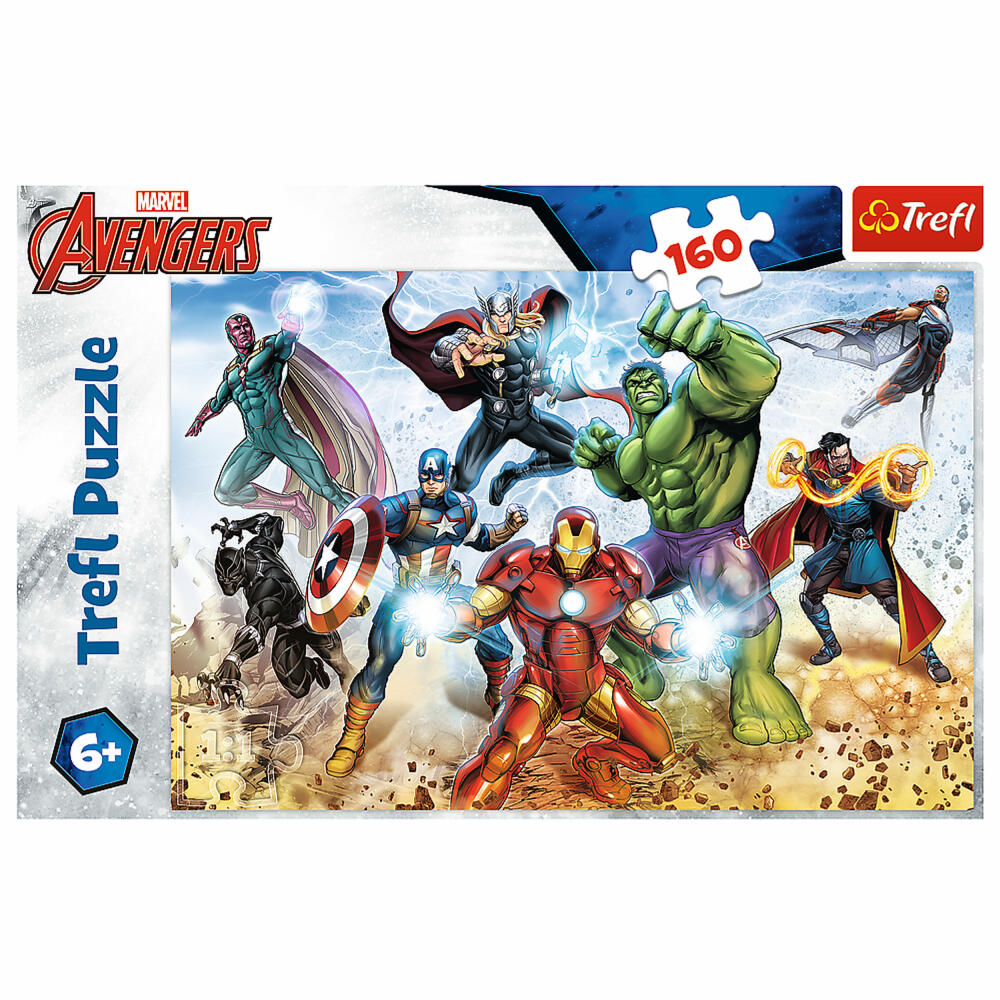 Trefl Puzzle Avengers, children's puzzle, 160 pieces, 41 x 27.5 cm, 15368