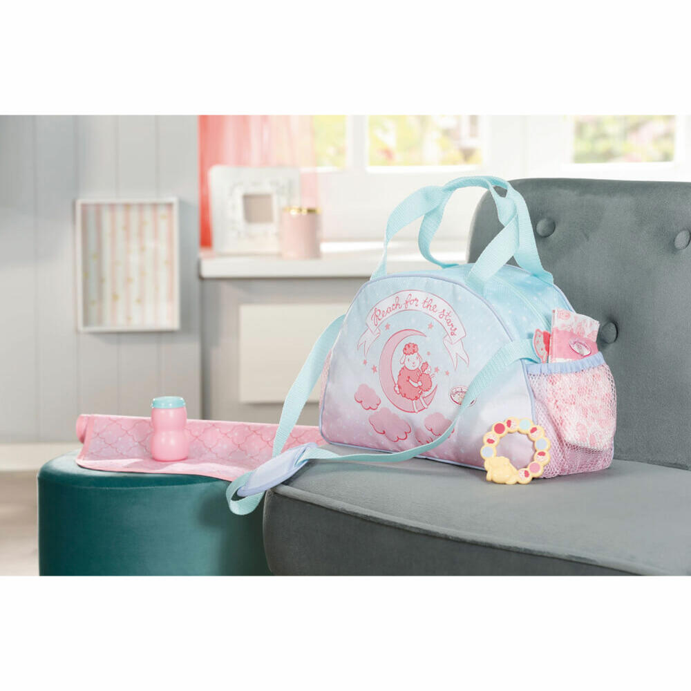 Zapf Creation Baby Annabell Wickeltasche, mit Zubehör, Puppenzubehör, Tasche, 703151