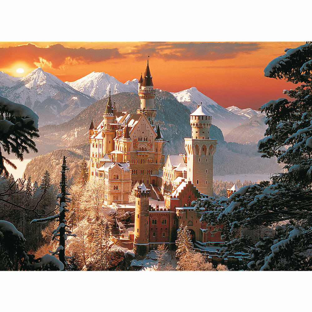 Trefl Puzzle Neuschwanstein in Winter, 3000 pieces, 116 x 85 cm, 33025