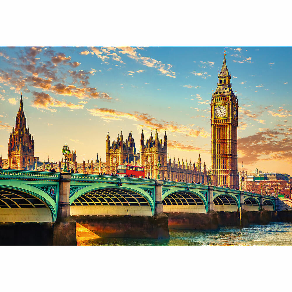 Trefl Puzzle London, Great Britain, 1500 pieces, 85 x 58 cm, 26202