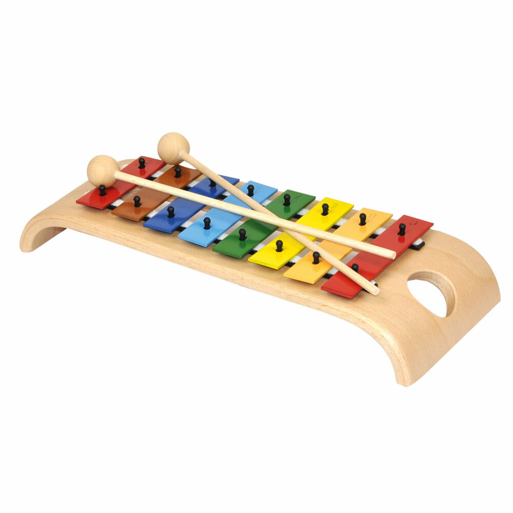 Voggenreiter Baby Composer Glockenspiel-Set, mit App / Lernsoftware, Xylophon, Musikinstrument, Klangspiel, ab 3 Jahre, 1152