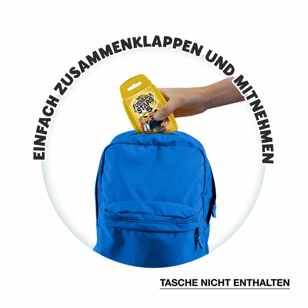 Winning Moves Top Trumps - Weltfussball Stars 5, Trumpfspiel, Kartenspiel, Familienspiel, ab 6 Jahren, WM04122-GER-12