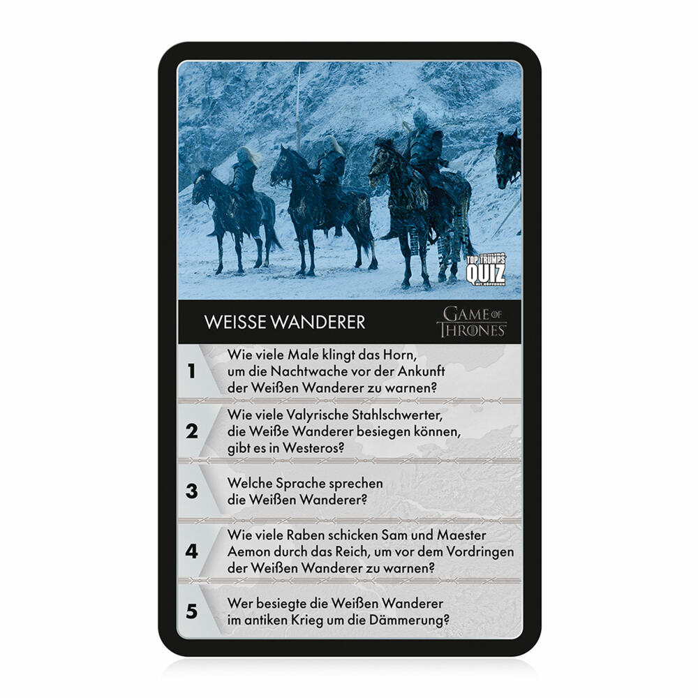 Winning Moves Quiz - Game of Thrones Rubber Case, Quizspiel, Wissensspiel, Familienspiel, ab 12 Jahren, WM03544-GER-6