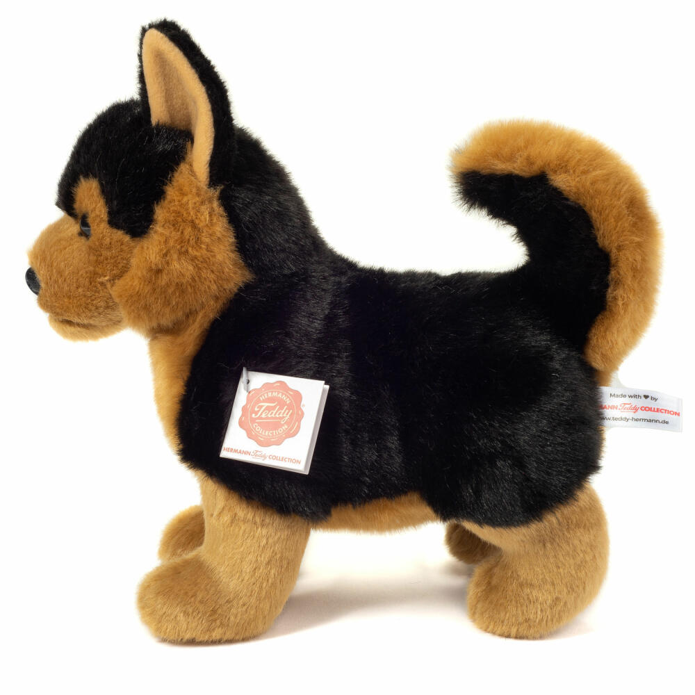 Teddy Hermann Schäferhund Stehend, Kuscheltier, Stofftier, Plüschtier, Hund, Plüsch, 23 cm, 919704