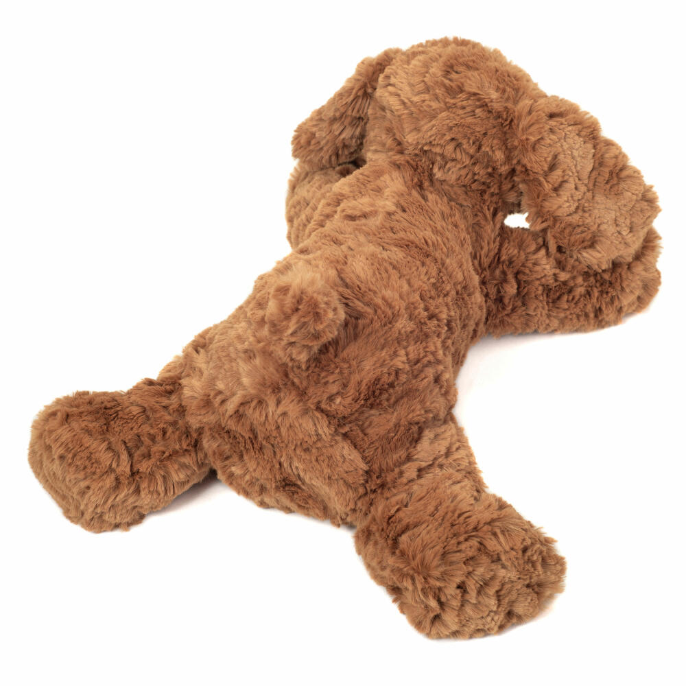 Teddy Hermann Schlenkerhund, Kuscheltier, Stofftier, Plüschtier, Hund, Plüsch, Braun, 28 cm, 919742