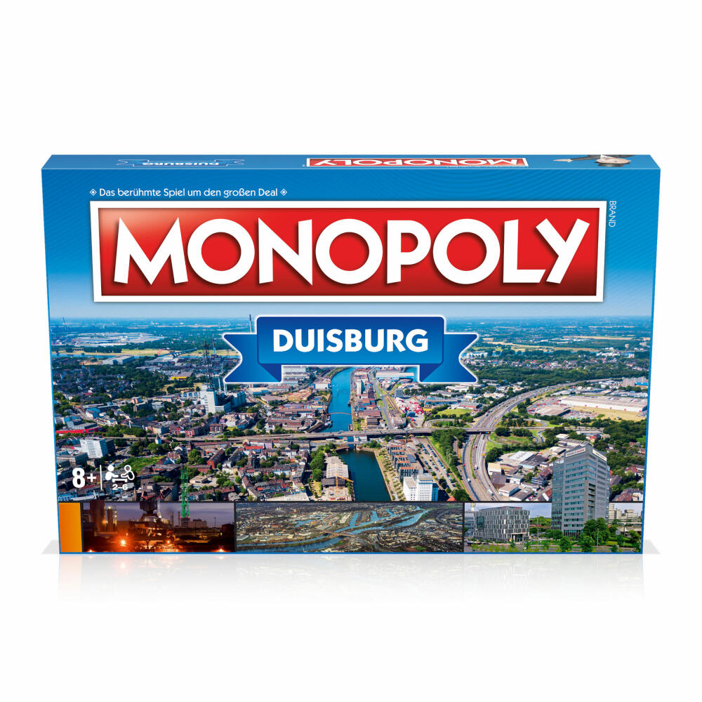 Winning Moves Monopoly - Duisburg, board game, family game, parlor game, ages 8 and up, WM04223-GER-6