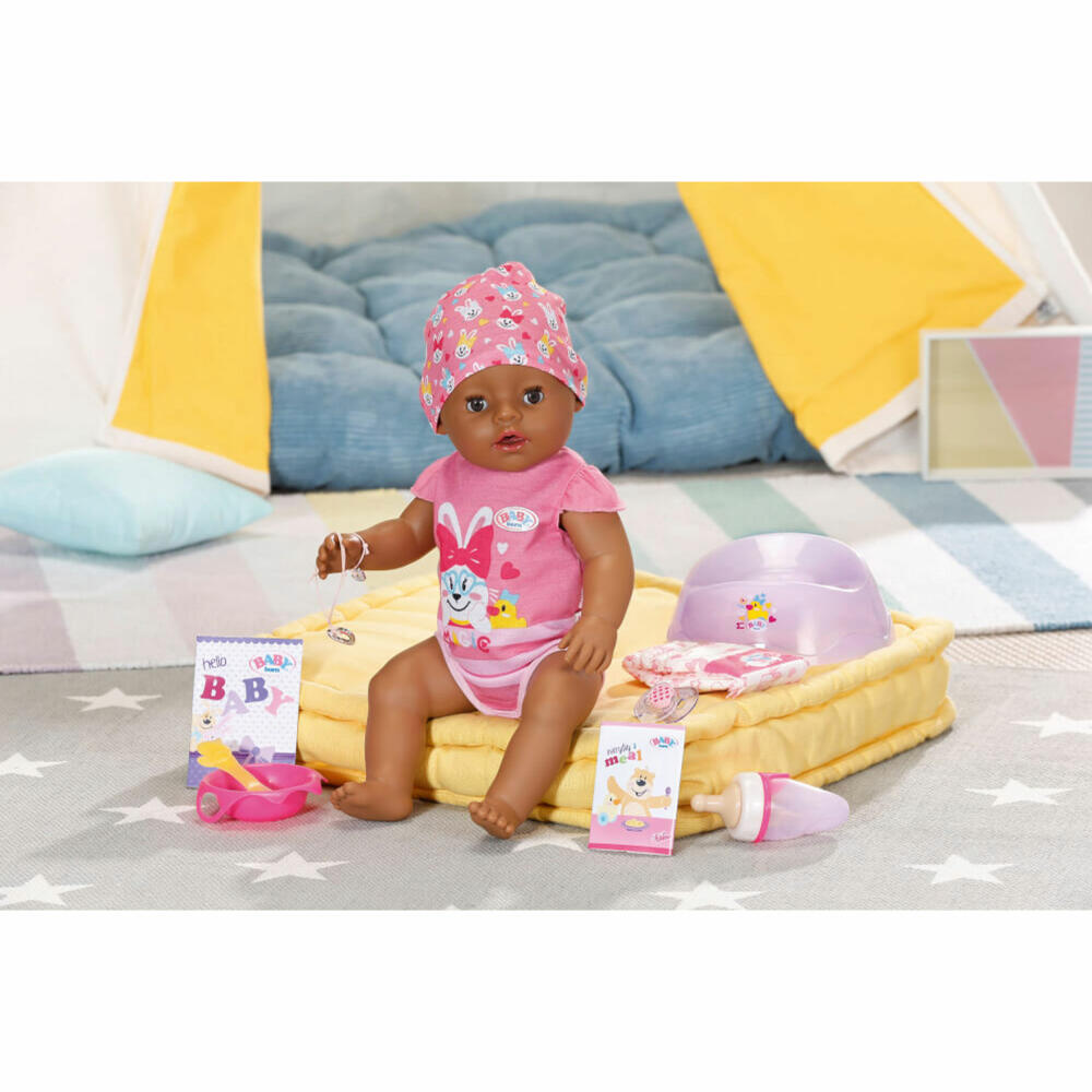 Zapf Creation BABY born Magic Girl DoC, mit Funktion, Spielpuppe, Babypuppe, Puppe, ca. 43 cm, 827970