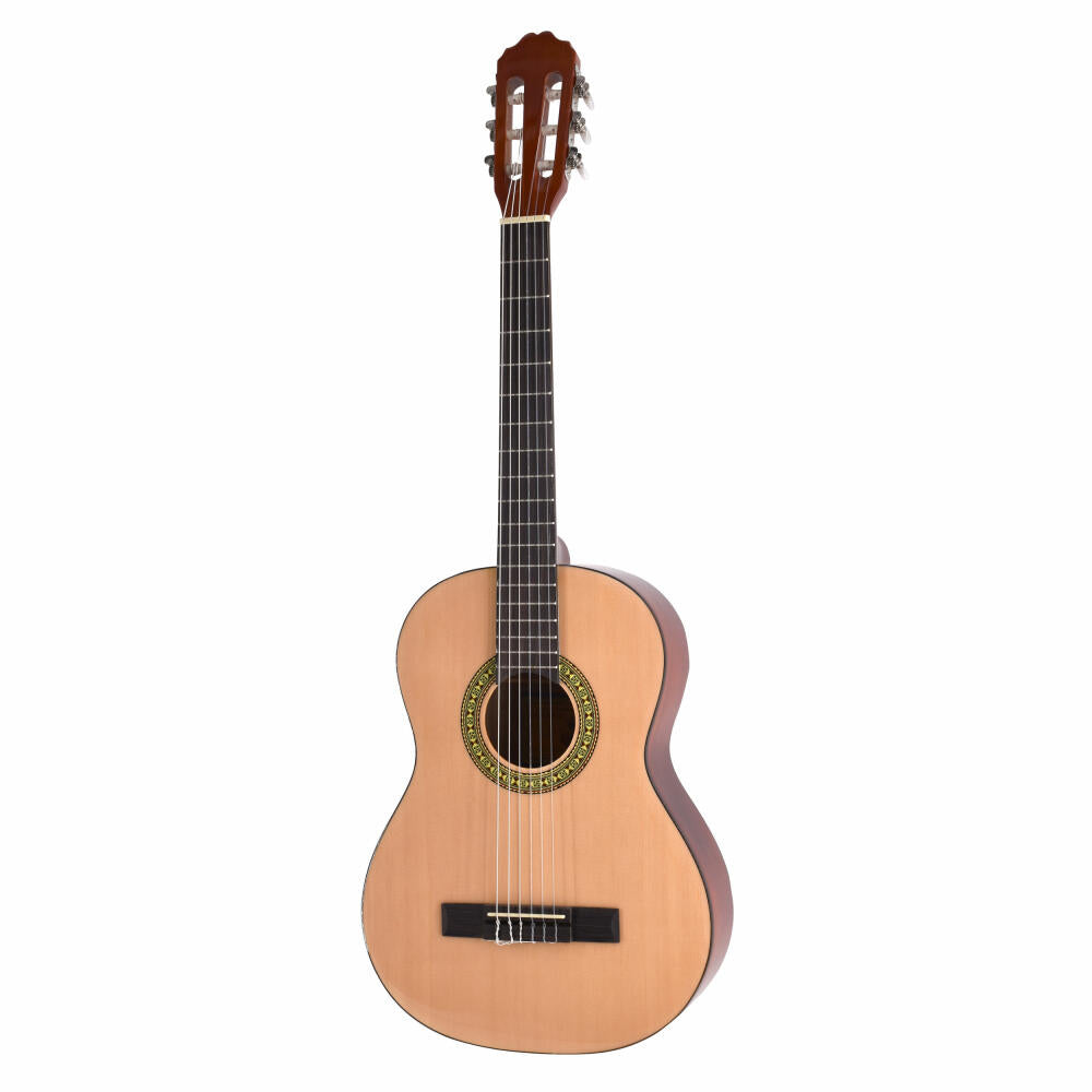 Voggenreiter Kindergitarren-Set, 7-tlg., Gitarre 3/4, Volt Gitarrenständer GS-100, Kinder Akustikgitarre