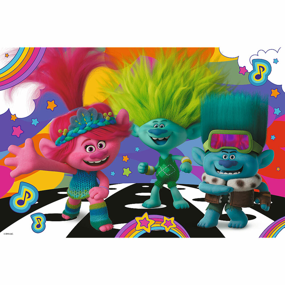 Trefl Puzzle Trolls, children's puzzle, 100 pieces, 41 x 27.5 cm, 16461