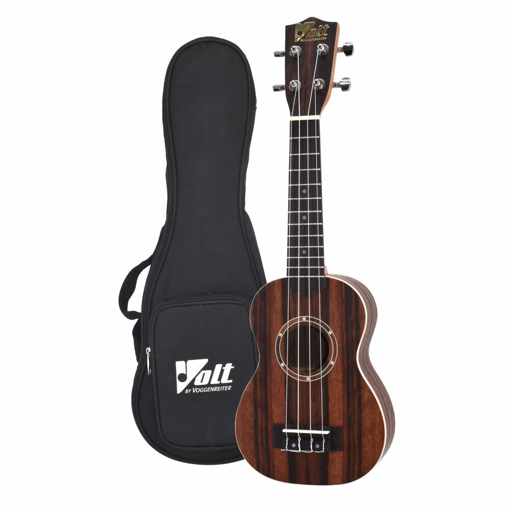 Voggenreiter VOLT Ukulele Zebrano Soprano/21, Guitar, Acoustic Guitar, Instrument, from 10 years, 1191