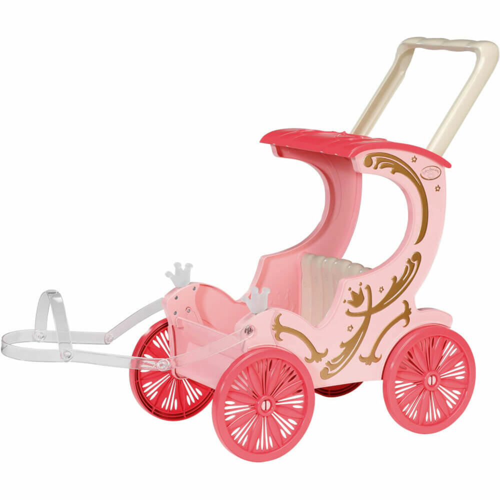 Zapf Creation Baby Annabell Little Sweet Kutsche und Pony, Puppenzubehör, Pferdekutsche, Pferd, Puppen Zubehör, 707210
