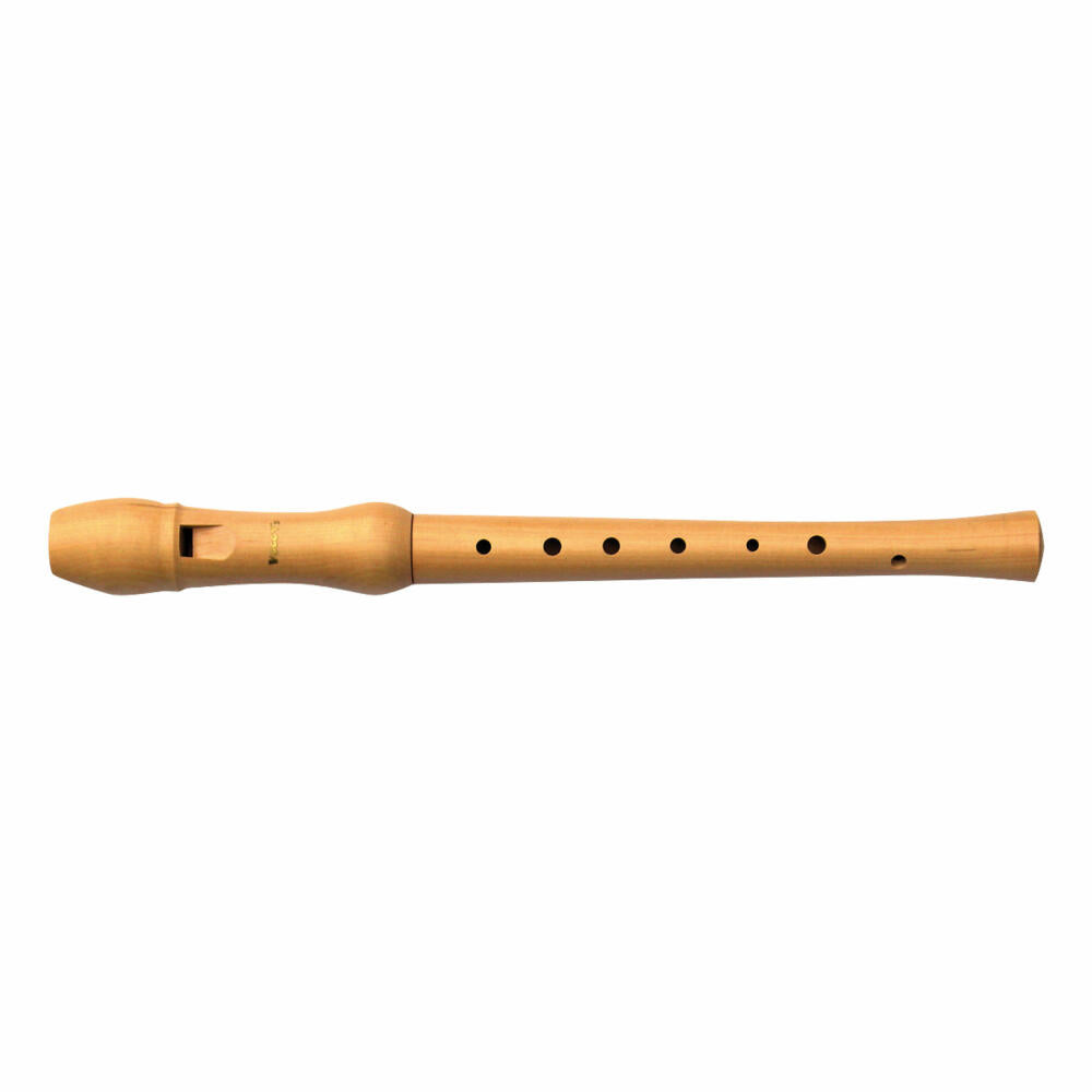 Voggenreiter Voggys Blockflöte, 3-tlg., Block Flöte, Holzblockflöte, Musikinstrument, C-Sopran, Deutsche Griffweise, Holz, ab 3 Jahre, 578