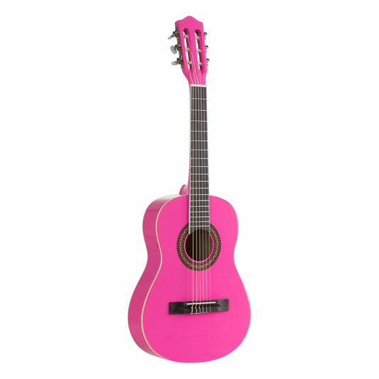 Voggenreiter Gitarren Set, 2-tlg., Voggy Kindergitarre 1/2, Volt Notenständer NS-100, Kinder Gitarre, Erstgitarre, Akustikgitarre