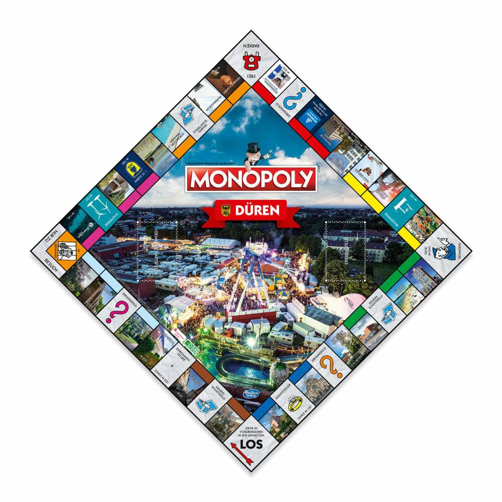 Winning Moves Monopoly Düren, board game, parlor game, family game, 48213