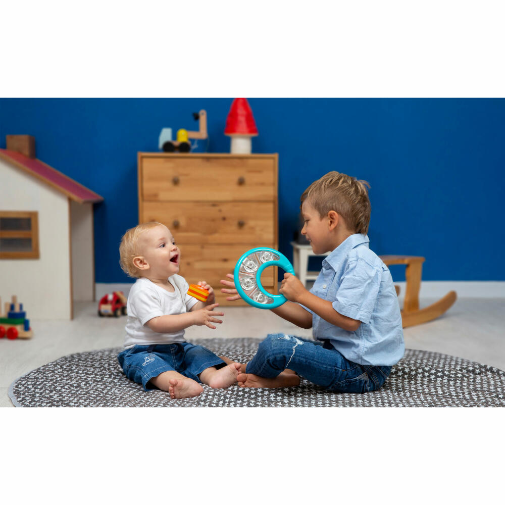 Voggenreiter Music For Kids Baby-Tamburin, Handtrommel, Trommel, Klangspielzeug, Spielzeug, 658