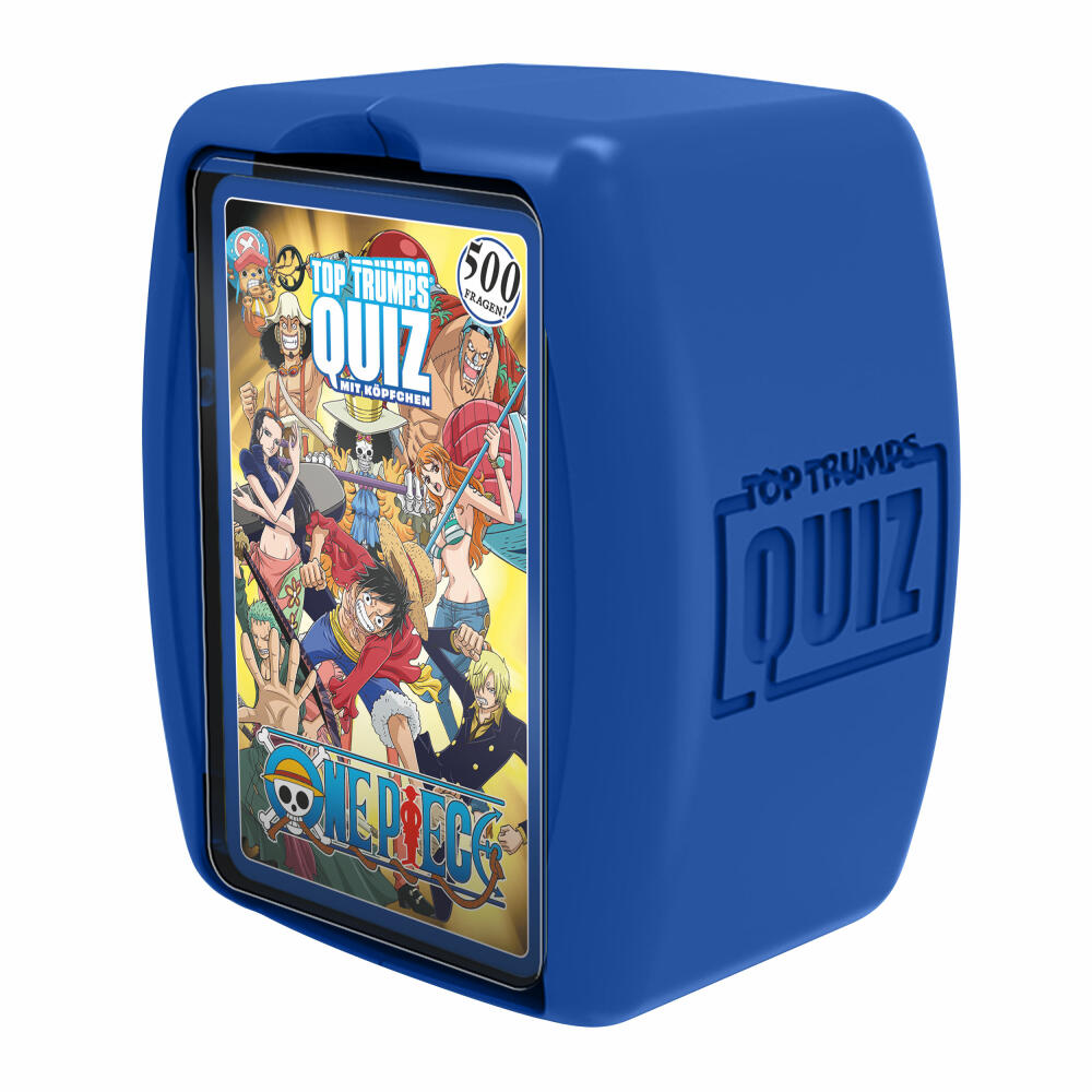 Winning Moves Quiz - One Piece, quiz game, knowledge game, family game, ages 8 and up, 64015