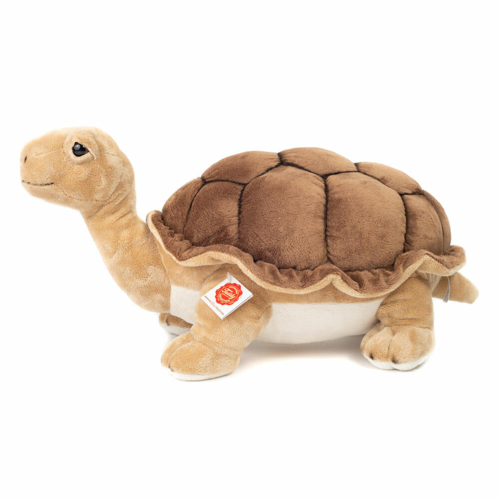 Teddy Hermann Riesenschildkröte, Kuscheltier, Stofftier, Plüschtier, Meerestier, Schildkröte, Plüsch, Braun, 50 cm, 901556