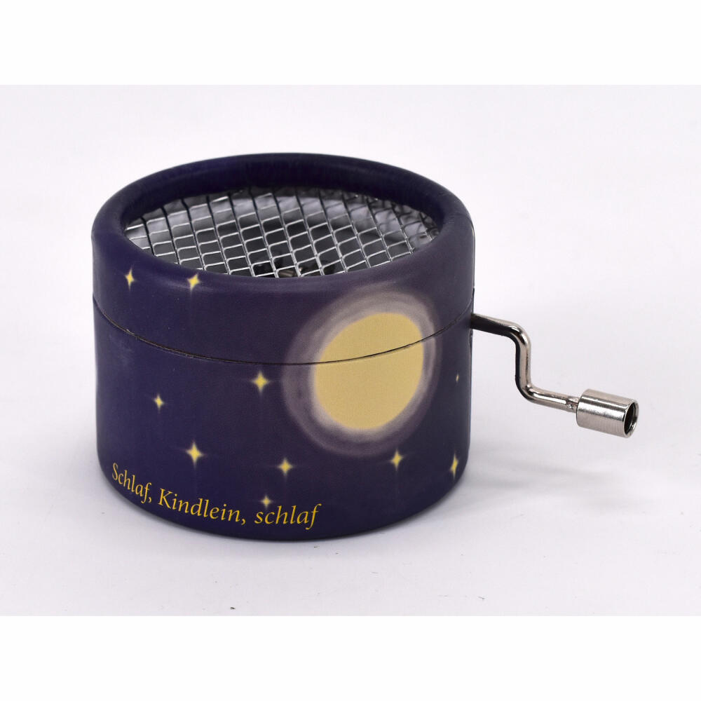 Voggenreiter Music Box - Sleep, baby, sleep, music box, music box, hand crank, 1287