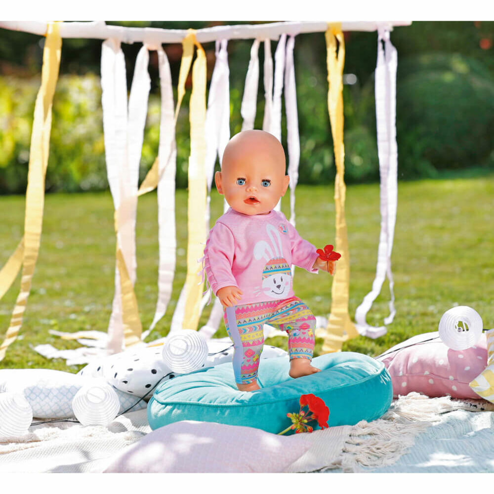 Zapf Creation BABY born Trendy Pullover Outfit, Puppenkleidung, Puppen Kleidung, 43 cm, 830178