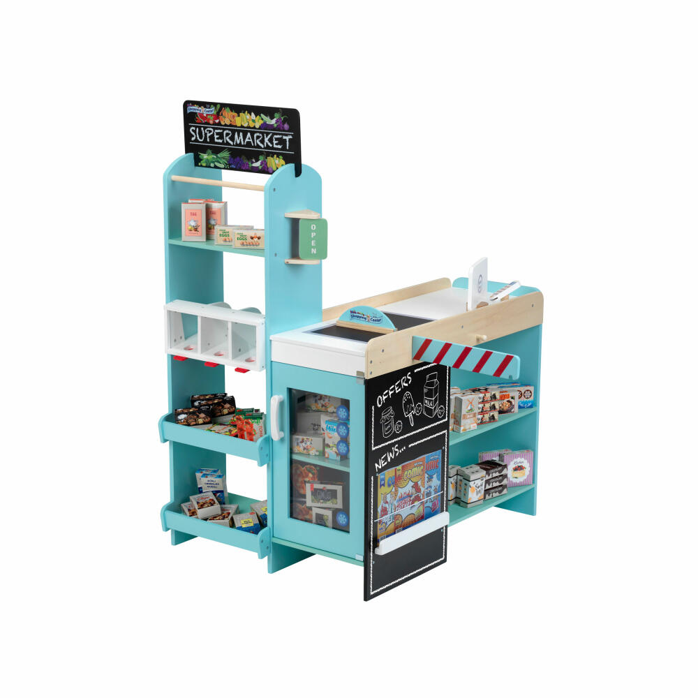 Theo Klein Supermarkt, Kaufladen, Kaufmannsladen, Kinderkaufladen, Kinder Spielzeug, Holz, 9391