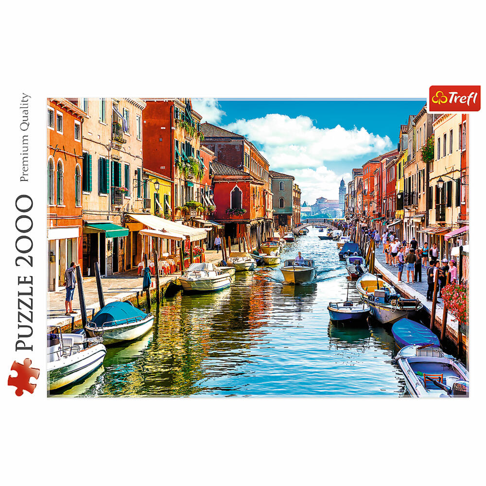 Trefl Puzzle Murano Island, Venice, 2000 pieces, 96.1 x 68.2 cm, 27110