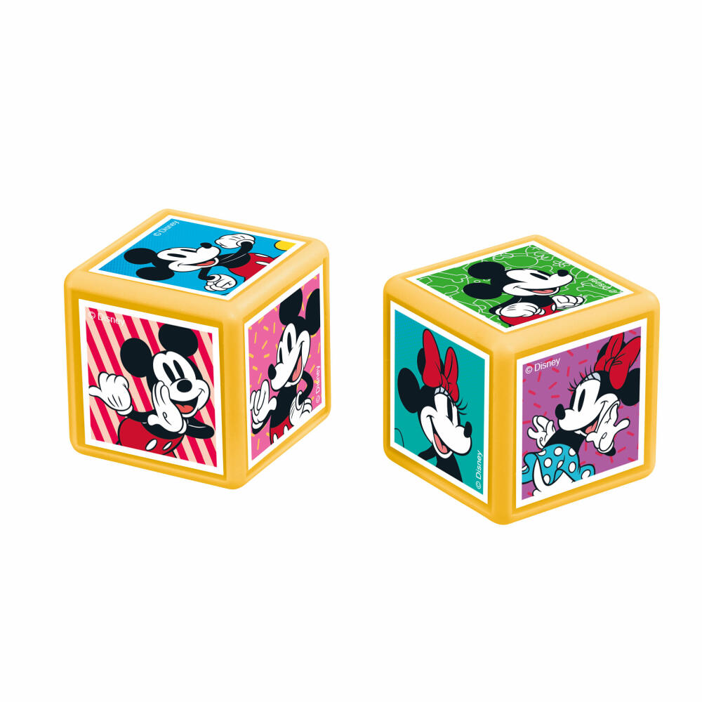 Winning Moves Top Trumps Match Mickey and Friends, Dice Game, Board Game, Dice Game, Children's Game, 48170