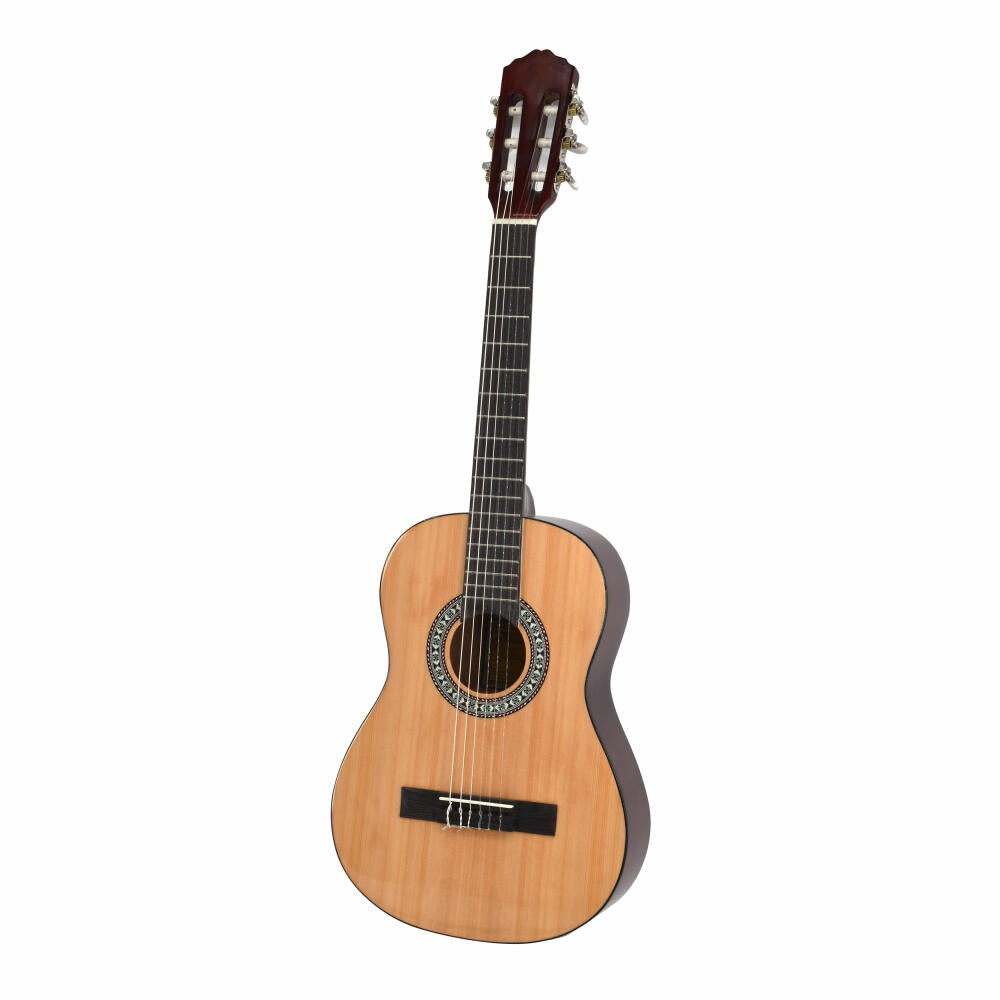 Voggenreiter Kindergitarren-Set, 7-tlg., Gitarre 1/2, Volt Notenständer NS-100, Kinder Akustikgitarre