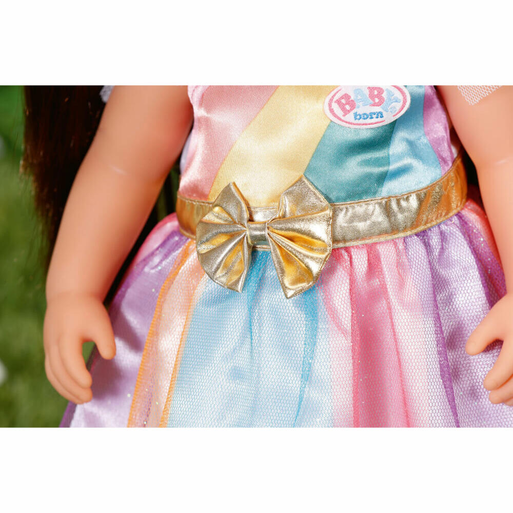 BABY born Zapf BABY born Fantasy Deluxe Prinzessin, Puppenkleidung, Kleid, Kleidung, Einhorn, für 43 cm Puppe, 830338