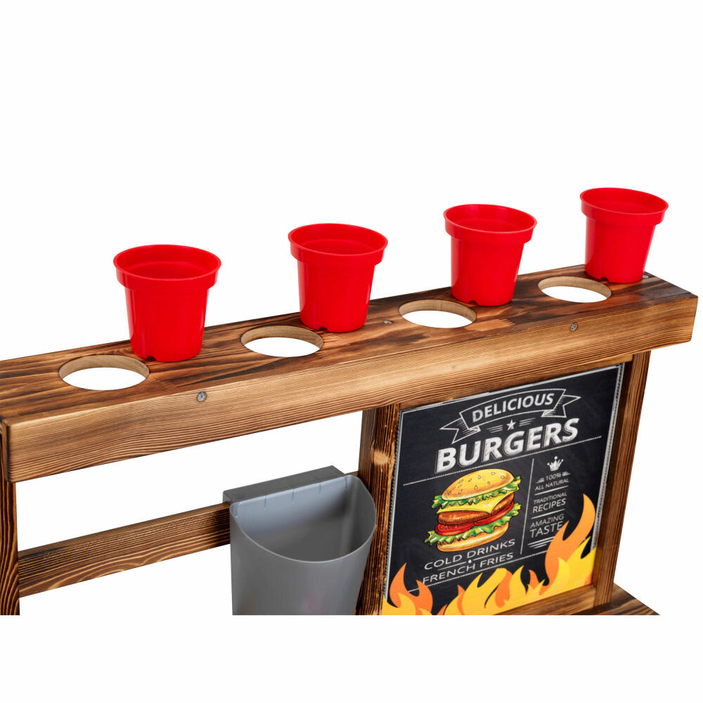 Theo Klein Beach Picnic BBQ Country Sommer Küche, Spielküche, Kinderküche, Kinder, Holz, 2368