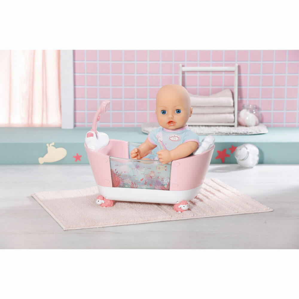Zapf Creation Baby Annabell Zauberwanne Badespiel, Badewanne, Puppenzubehör, Puppen Zubehör, 703243