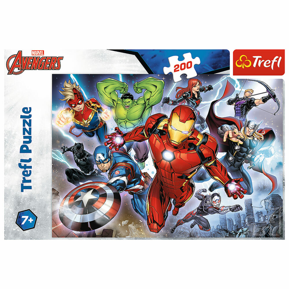 Trefl Puzzle Avengers, children's puzzle, 200 pieces, 48 x 34 cm, 13260