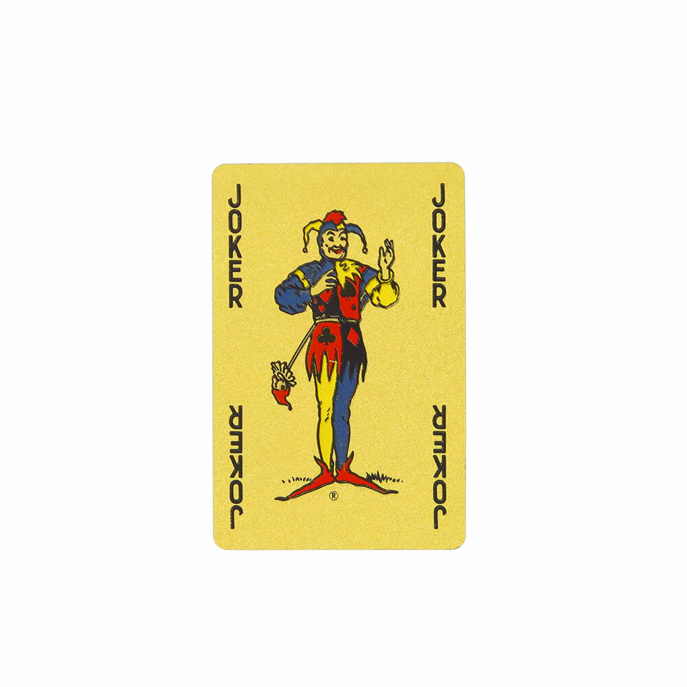 Winning Moves No1 Playing Cards Gold Deck, Card Game, Skat Game, Playing Cards, French Deck, 029391