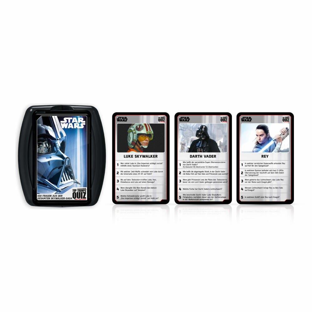 Winning Moves Top Trumps Quiz Star Wars, quiz game, board game, knowledge game, WM01405-GER-6