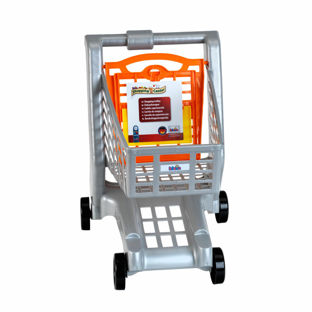 Theo Klein Shopping Center Shopping Cart, Grocery Store Accessories, Children's Toys, 9670