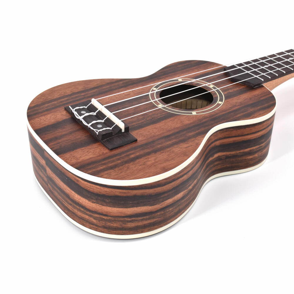 Voggenreiter VOLT Ukulele Zebrano Soprano/21, Guitar, Acoustic Guitar, Instrument, from 10 years, 1191