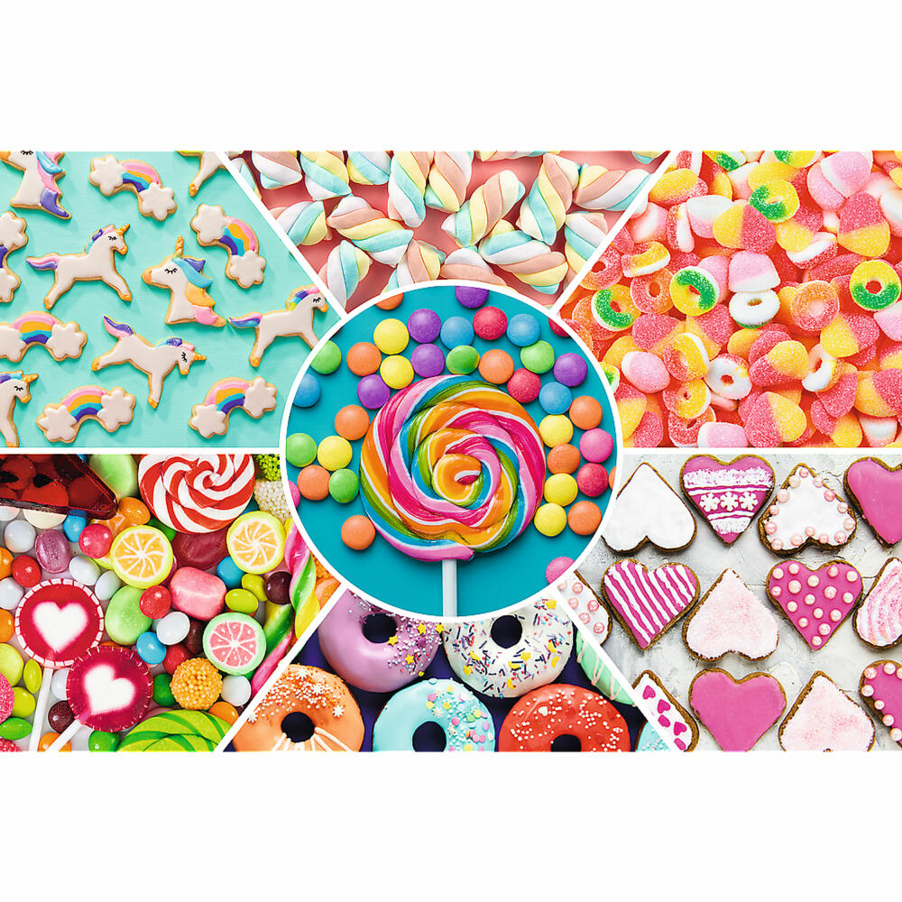 Trefl Puzzle Sweets, children's puzzle, 300 pieces, 60 x 40 cm, 23004