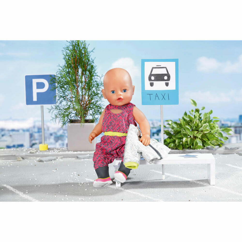 Zapf Creation BABY born City Deluxe Scooter Combo, Puppenkleidung, Puppen Kleidung,43 cm, 830215