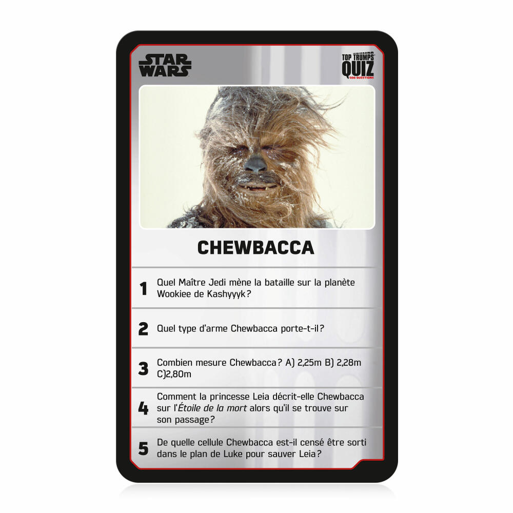 Winning Moves Top Trumps Quiz Star Wars, quiz game, board game, knowledge game, WM01405-GER-6
