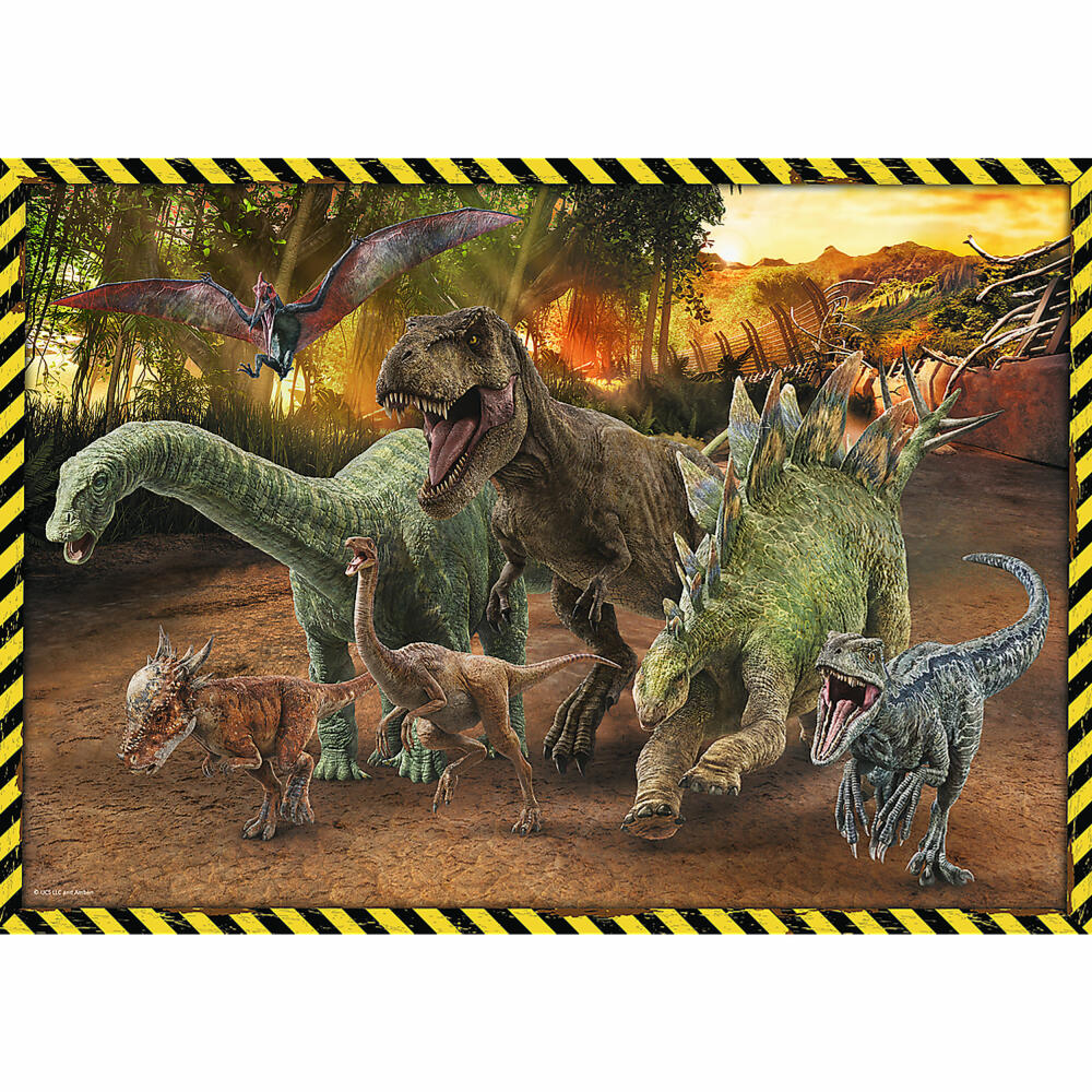 Trefl Puzzle Jurassic World, children's puzzle, 200 pieces, 48 x 34 cm, 13287
